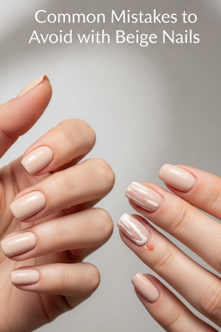 Common Mistakes to Avoid with Nails Beige