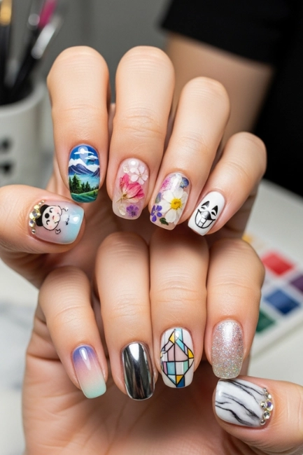 The Art Behind Creative Nail Designs