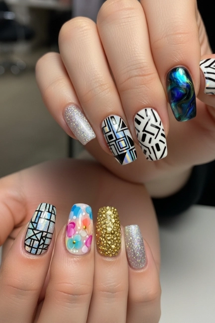 Unique Patterns That Capture Attention