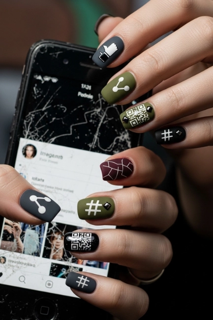 Why This Edgy Nail Trend Continues to Grow in Popularity Online