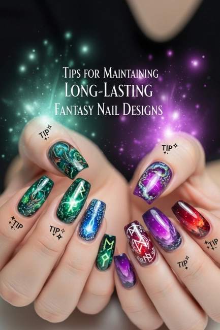 Tips for Maintaining Long-Lasting Fantasy Nail Designs