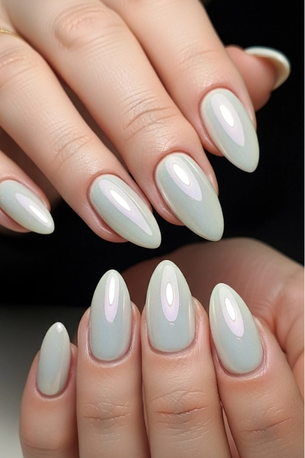 glazed donut nails