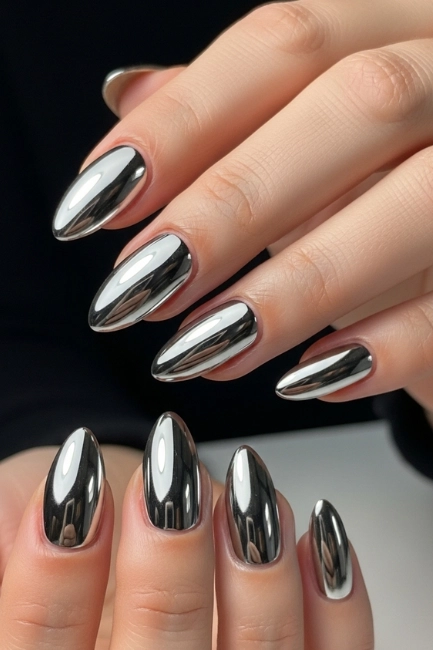 Choosing the Ideal Nail Shape to Complement Glossy and Reflective Nail Finishes