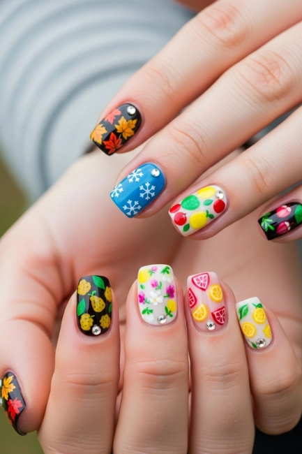 Seasonal Influence on Wild Inspired Nail Designs and Creative Style Variations