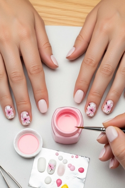 DIY Techniques for Creating Soft Floral Nail Designs at Home with Ease