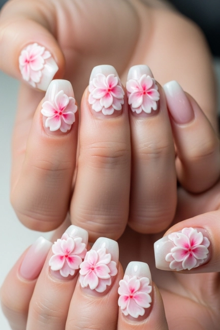 Advanced Layering Techniques That Add Depth and Realistic Floral Dimension to Nail Art