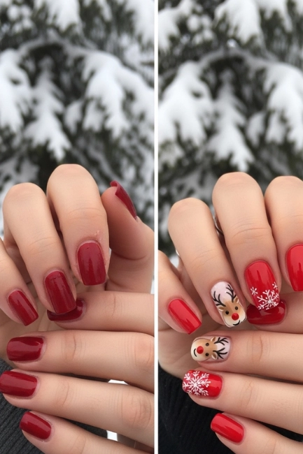 Balancing Color and Detail for a Harmonious and Visually Appealing Festive Look