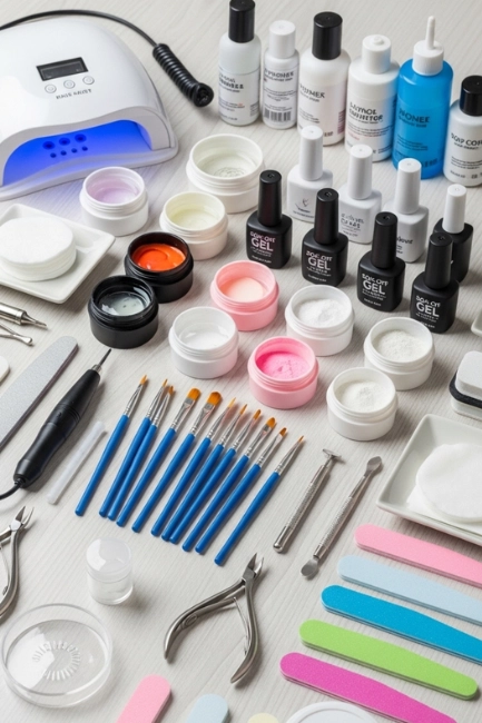 Materials Commonly Used for Creating Strong and Durable Nail Overlays
