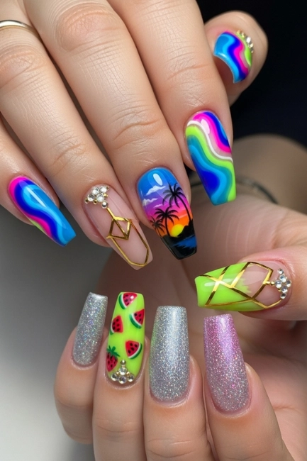 Choosing the Right Nail Shape to Complement Creative Designs Perfectly