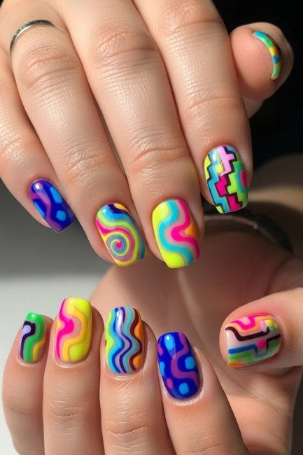 Combining Different Nail Art Styles to Create Unique and Personalized Designs