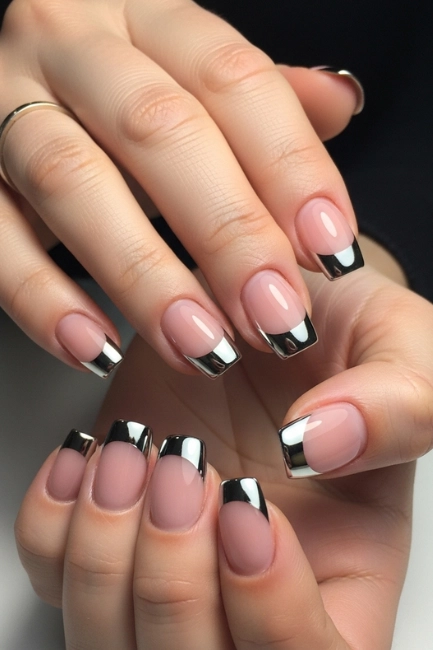 Balancing Simplicity and Boldness in Modern Metallic Nail Art Styles