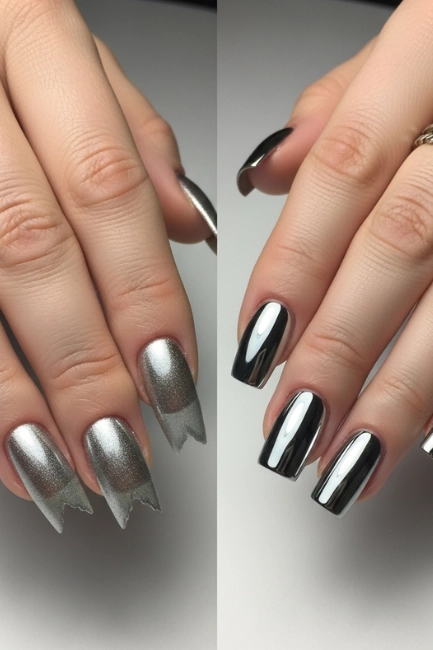 Common Mistakes to Avoid When Creating Metallic Tip Nail Designs
