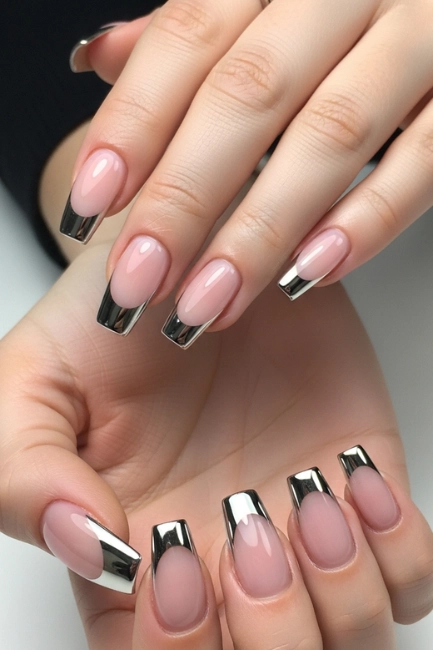 How Nail Shape Influences the Overall Appearance of Chrome Tips