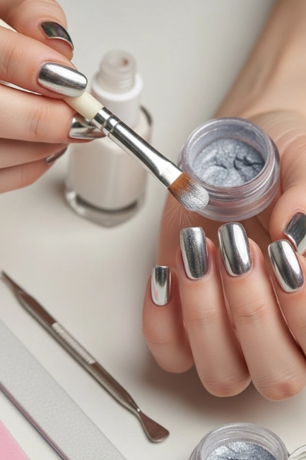 DIY Techniques for Achieving Chrome Nail Effects at Home Easily