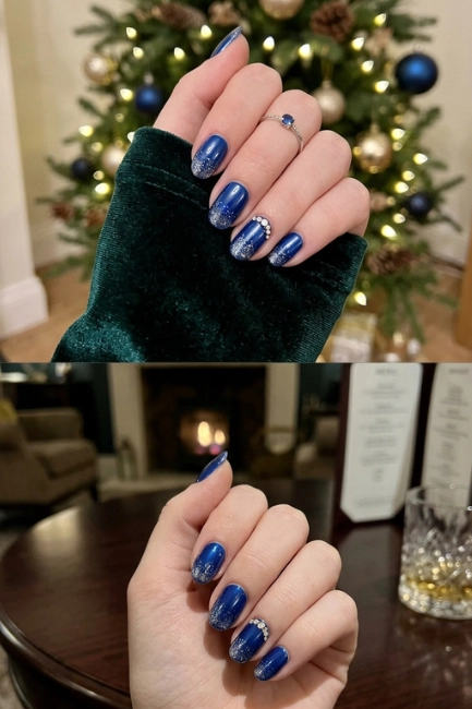 Sapphire Blue Nail Shades for a Bold Royal Appearance