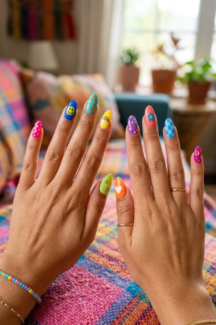 Bright Color Nail Styles for a Bold and Playful Look
