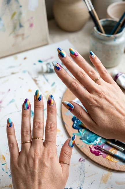 Artistic Brush Stroke Designs