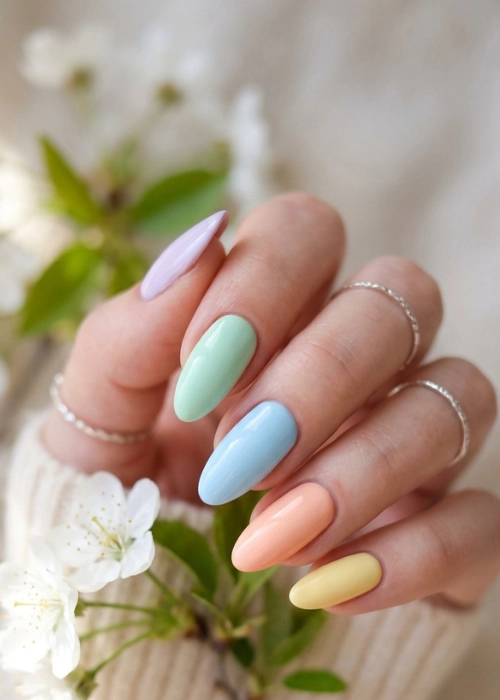 Pastel Soft Nails for a Fresh Seasonal Update