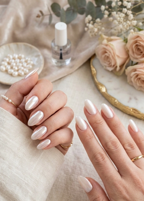 Glazed and Pearl Finishes Within the Soft Nail Family