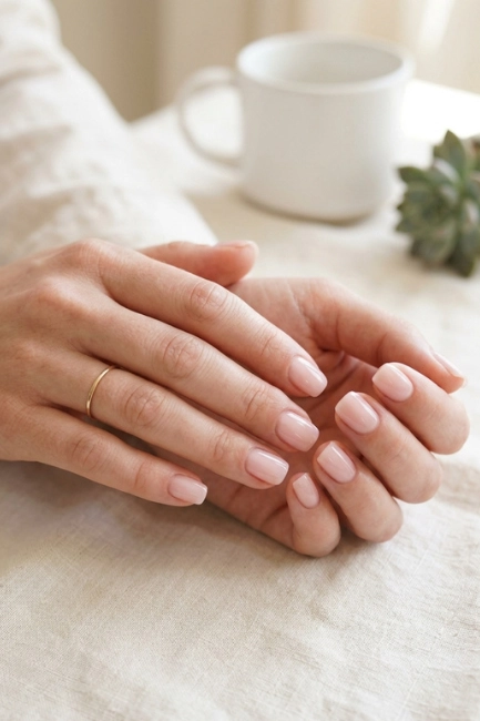 Bubble Bath Nails as the Ultimate Clean Girl Aesthetic Choice